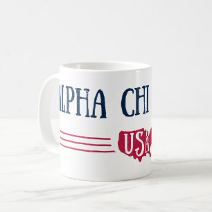 Taza De Café Alpha Chi Omega - EE. UU.