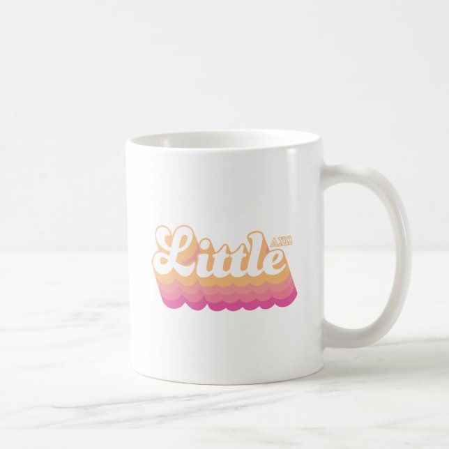 Taza De Café Alpha Chi Omega | Hermana menor (Derecha)