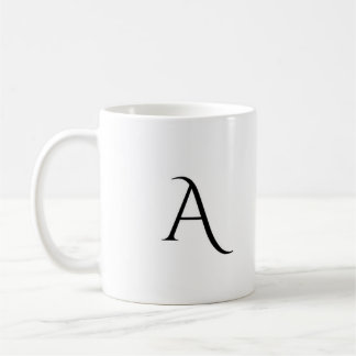 Taza De Café Alphabet A Coffee Mug
