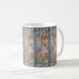Taza De Café Alphonse Maria Mucha – Jugendstil Art nouveau