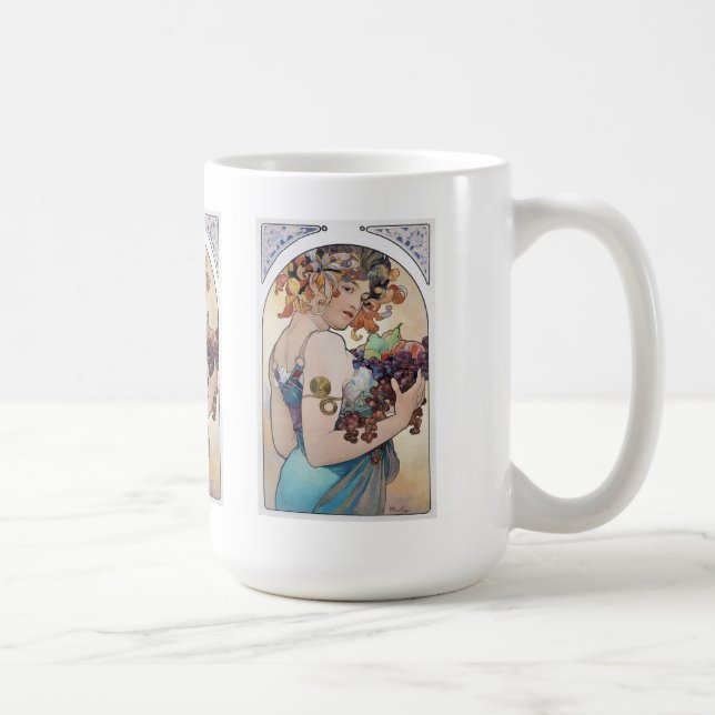 Taza De Café Alphonse Mucha (Derecha)