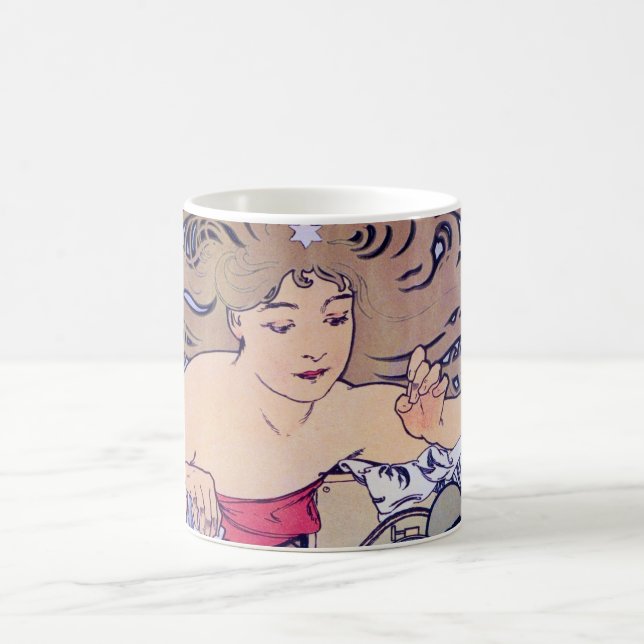Taza De Café Alphonse Mucha (Centro)