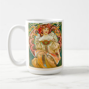 Taza De Café Alphonse Mucha Art Nouveau Daydream