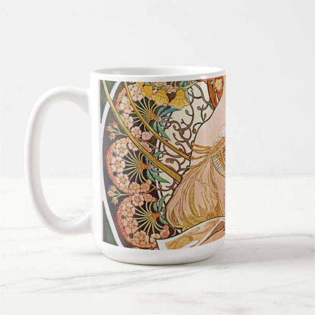 Taza De Café Alphonse Mucha - Daydream (Izquierda)