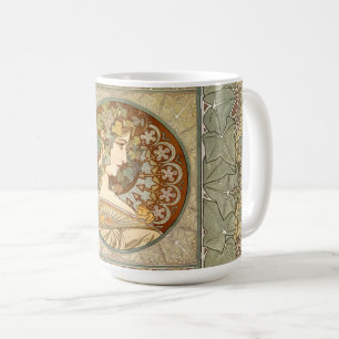 Taza De Café Alphonse Mucha Ivy GalleryHD