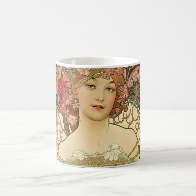 Taza De Café Alphonse Mucha - Maestro Art Nouveau (Centro)