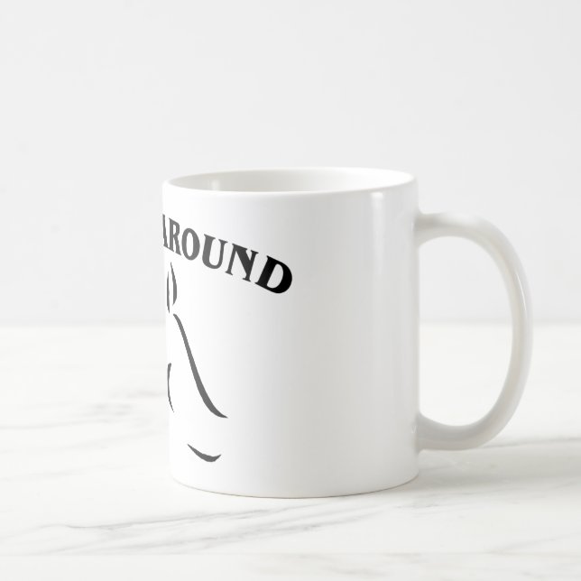 Taza De Café Alrededor de los cuernos (Derecha)