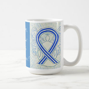 Taza De Café ALS Awareness Ribbon Angel Personalizado Mug