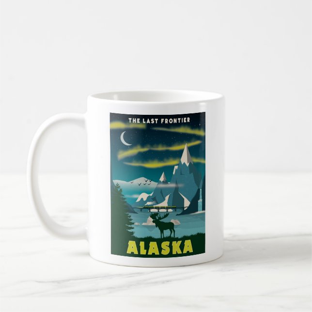 Taza De Café Alska Coffee Mug - Tamaño 11oz (Izquierda)