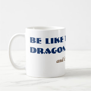 Taza De Café Alt Funny Dragon Fart Chiste Mítico