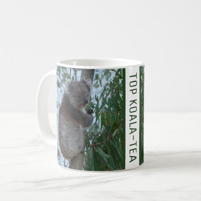 Taza De Café Alta calidad de Koala-Tea Funny Australia (Anverso izquierdo)