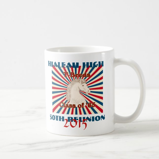 Taza De Café Alta clase 2015 de Hialeah 'de la reunión 65 11 (Derecha)