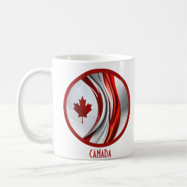 Taza De Café Altered Maple Leaf: Un giro creativo canadiense
