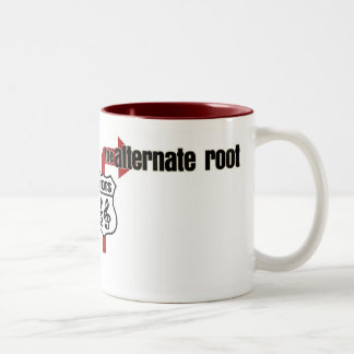 Taza de café alterna de la raíz
