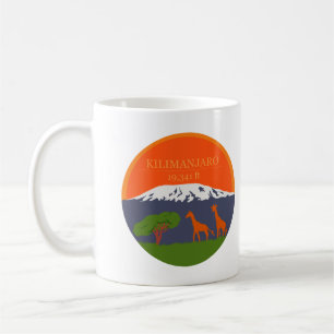 Taza De Café Altitud de Kilimanjaro