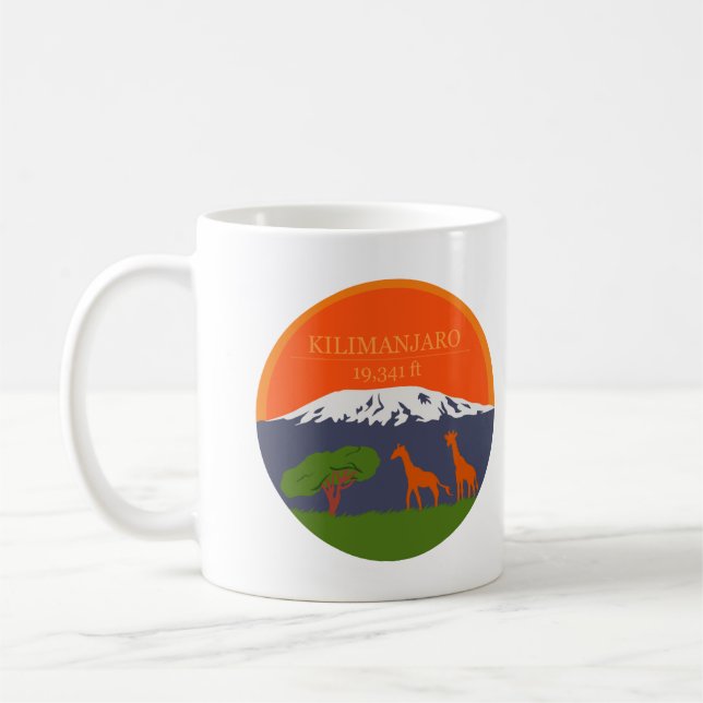 Taza De Café Altitud de Kilimanjaro (Izquierda)