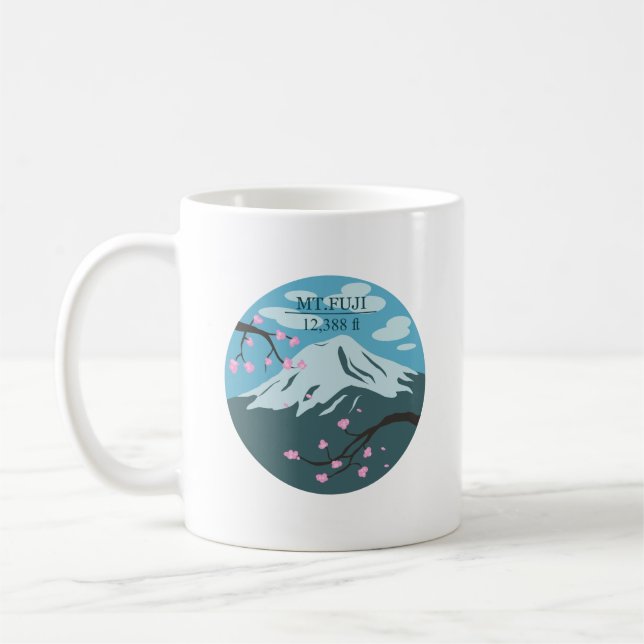 Taza De Café Altitud del monte Fuji (Izquierda)