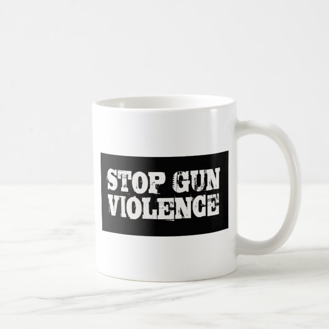 Taza De Café Alto a la violencia armada (Derecha)