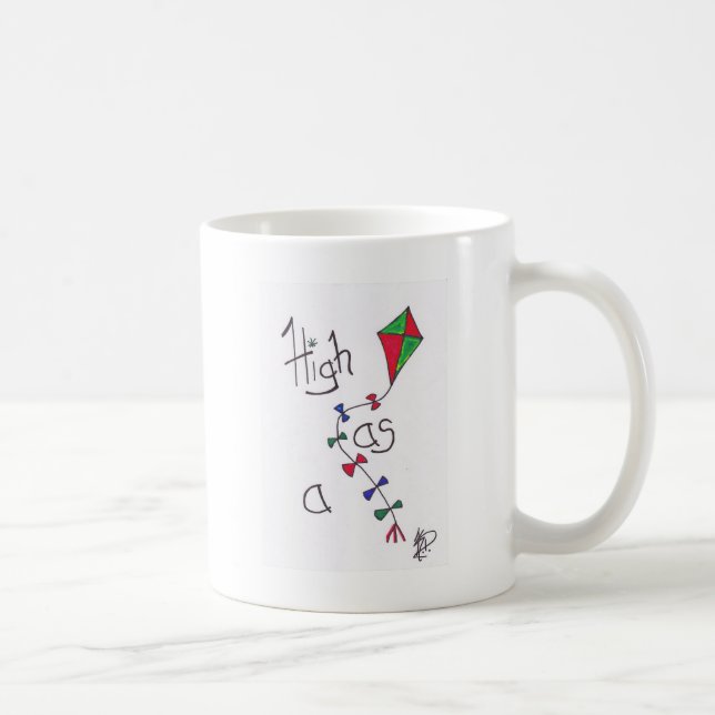 Taza De Café Alto como cometa (Derecha)