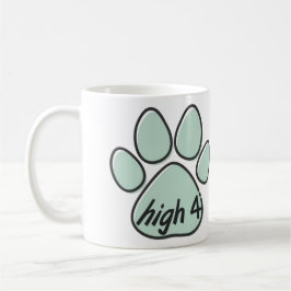 Taza De Café alto cuatro perros 4
