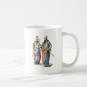 Taza De Café Alto sacerdote y rey asirios