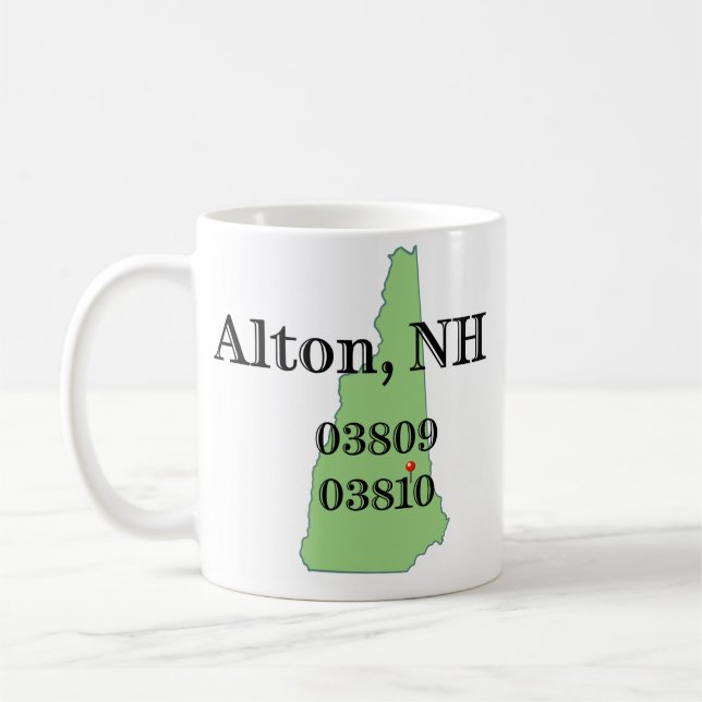 Taza De Café Alton NH, Mug (Izquierda)
