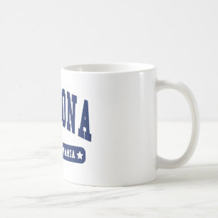 Taza De Café Altoona Pennsylvania College Style t camisetas