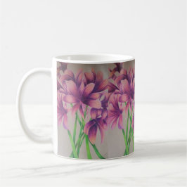 Taza De Café Alucinación de lirio rosa