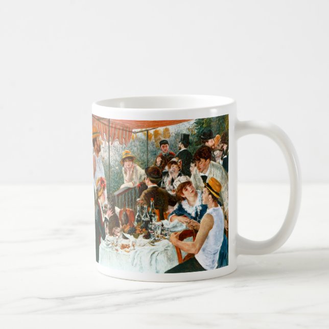 Taza De Café Alumerzo del fiesta del canotaje, Renoir (Derecha)