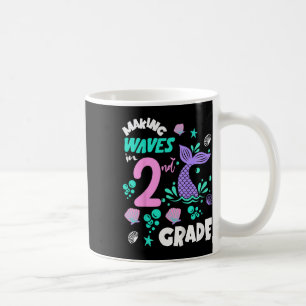 Taza De Café Alumno de 2do Grado Feliz 1er Día de Regreso a la