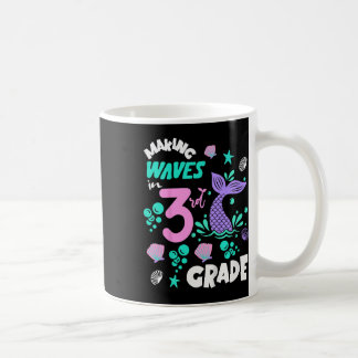 Taza De Café Alumno de 3er grado feliz 1er día de regreso a la 