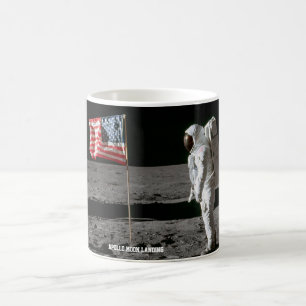 Taza De Café Alunizaje de Apolo 1969 NASA