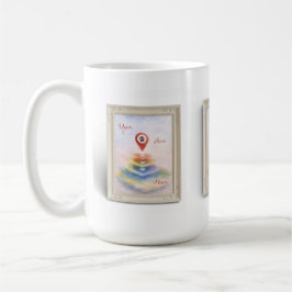Taza De Café Always in My Heart Pet Memorial Mug - You Are Here