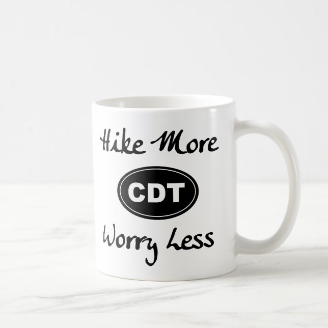 Taza De Café Alza del rastro de la divisoria continental más (Derecha)