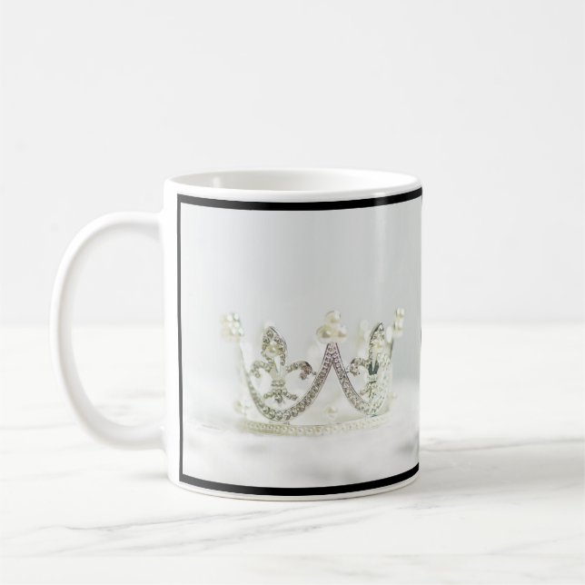 Taza De Café Alzate y resplandece como una reina - Elegante ins (Izquierda)