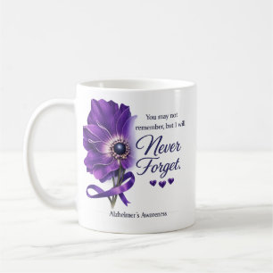 Taza De Café Alzheimer - Nunca Olvides