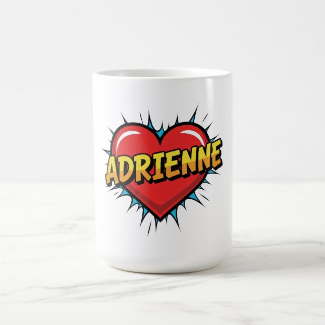 Taza De Café Ama a Adrienne (Centro)
