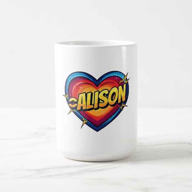 Taza De Café Ama a Alison (Centro)
