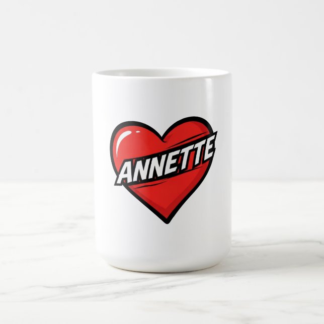 Taza De Café Ama a Annette (Centro)