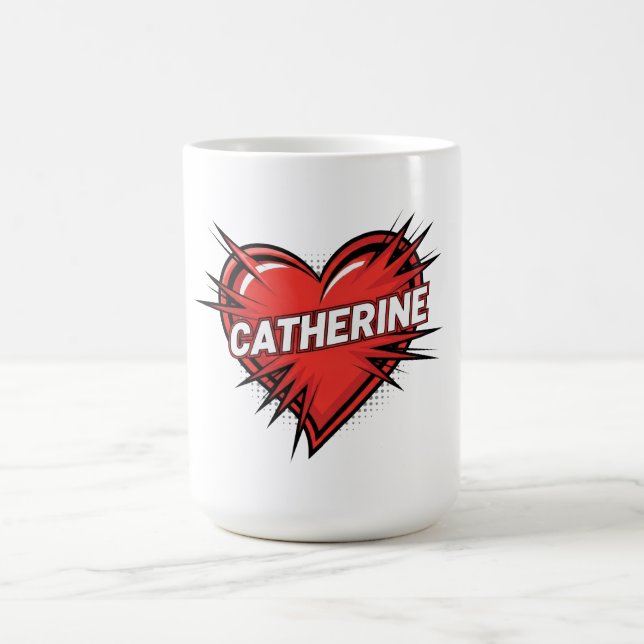 Taza De Café Ama a Catherine (Centro)