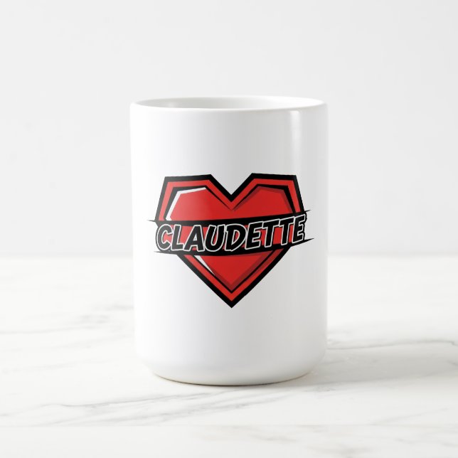 Taza De Café Ama a Claudette (Centro)