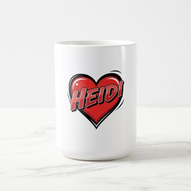 Taza De Café Ama a Heidi (Centro)