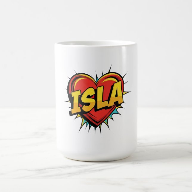 Taza De Café Ama a Isla (Centro)