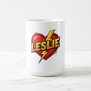 Taza De Café Ama a Leslie