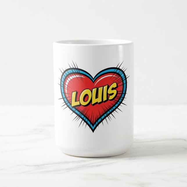Taza De Café Ama a Louis (Centro)