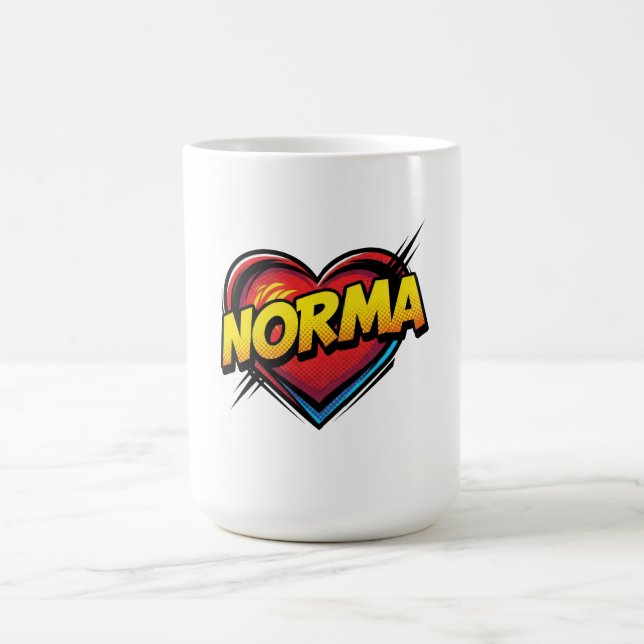 Taza De Café Ama a Norma (Centro)