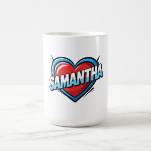 Taza De Café Ama a Samantha
