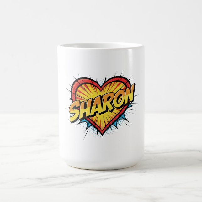 Taza De Café Ama a Sharon (Centro)