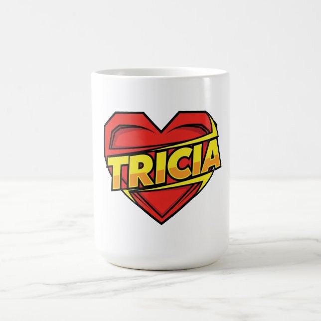 Taza De Café Ama a Tricia (Centro)