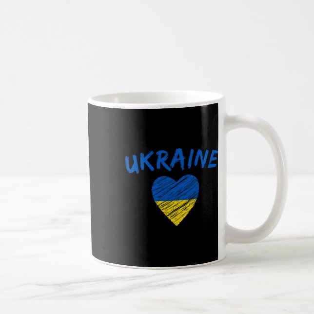 Taza De Café Ama a Ucrania  (Derecha)